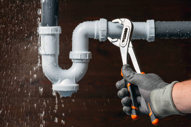 Professional Emergency Plumber technician working in Sandy Level, VA